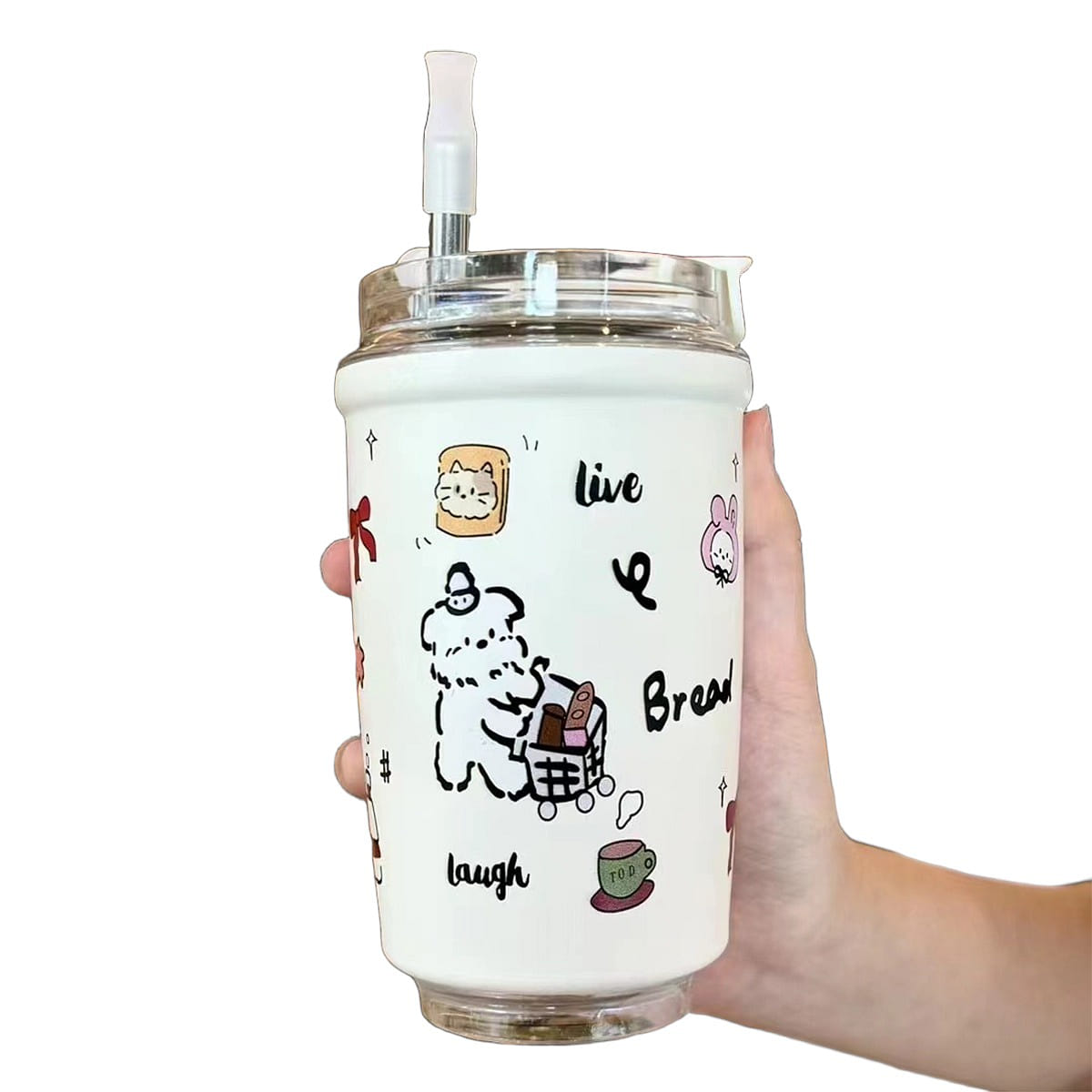 Thermal cup – 316 stainless steel – Puppy 350ml 1 each