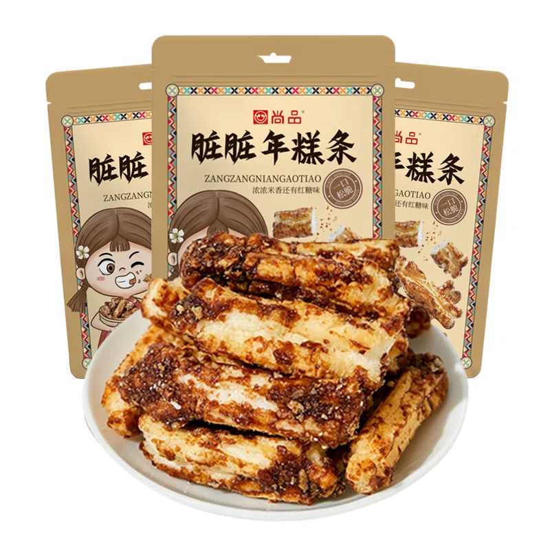 Shangpin Brown Sugar Dirty Niangao Sticks 100g 100 g