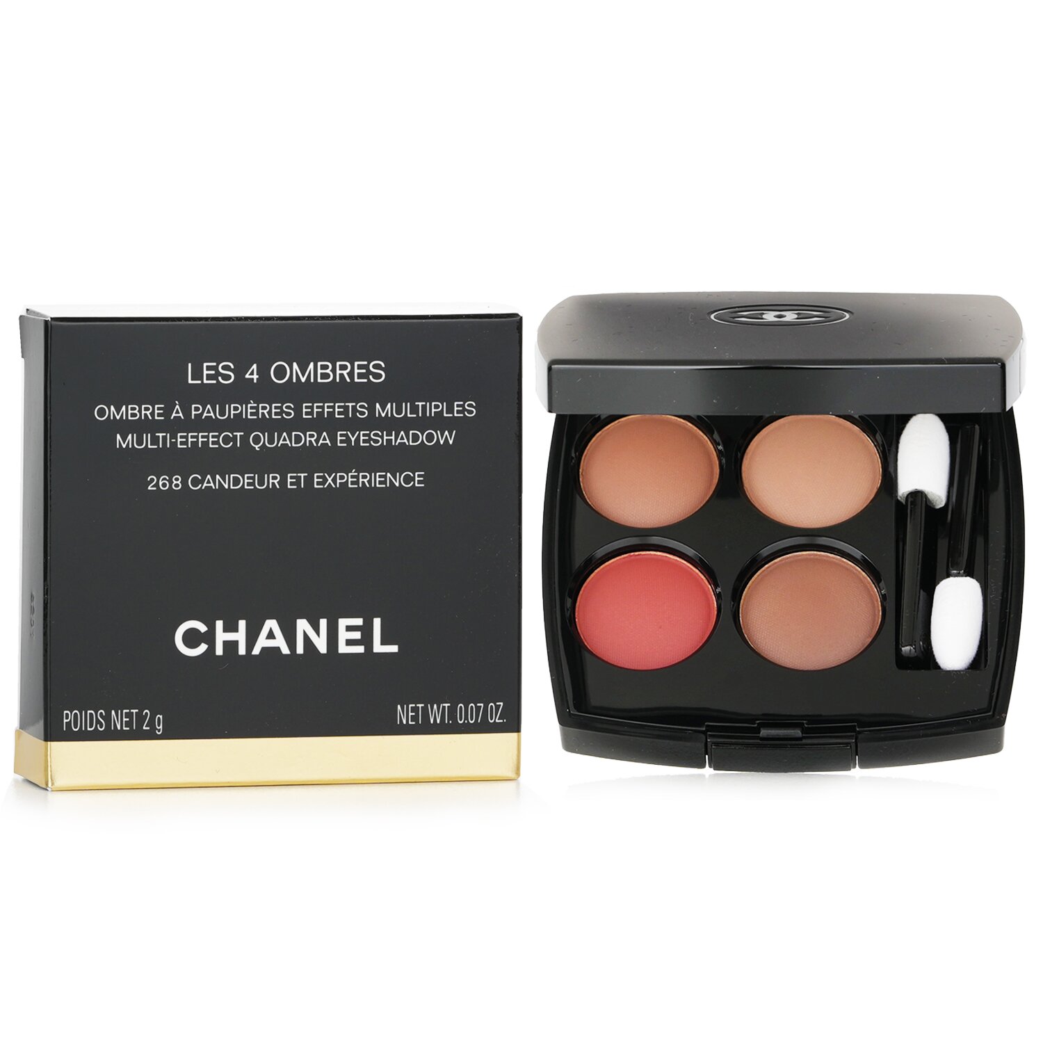 Get Chanel Les 4 Ombres Quadra Eye Shadow - No. 268 Candeur Et