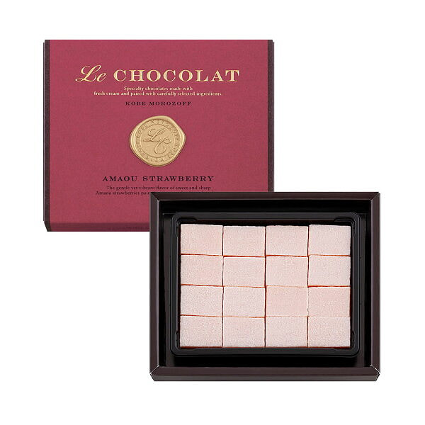 摩洛索夫 草莓 生巧 16枚 1 份