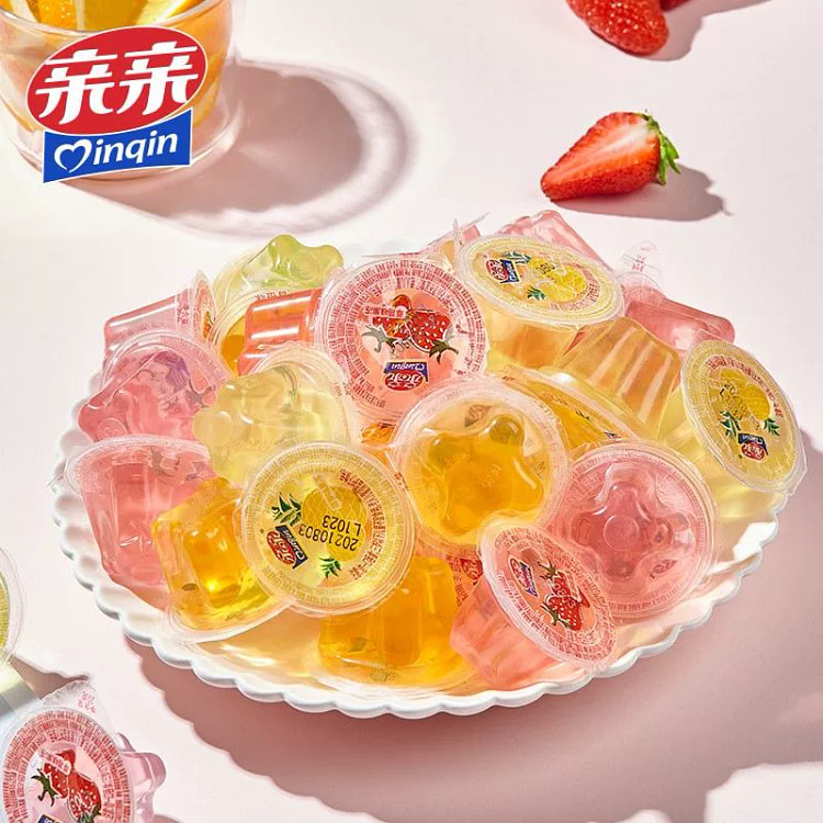 亲亲果冻20g什锦水果味混合散装