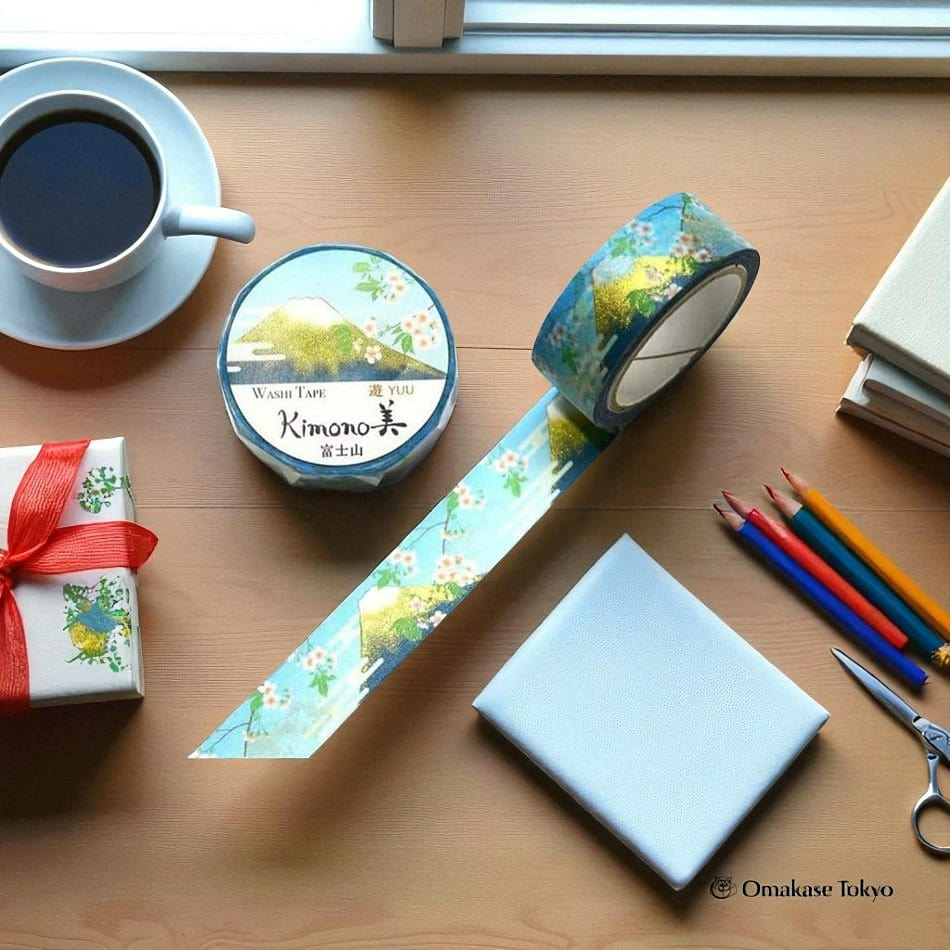 Japanese Washi Masking Tape Mount Fuji 18 g