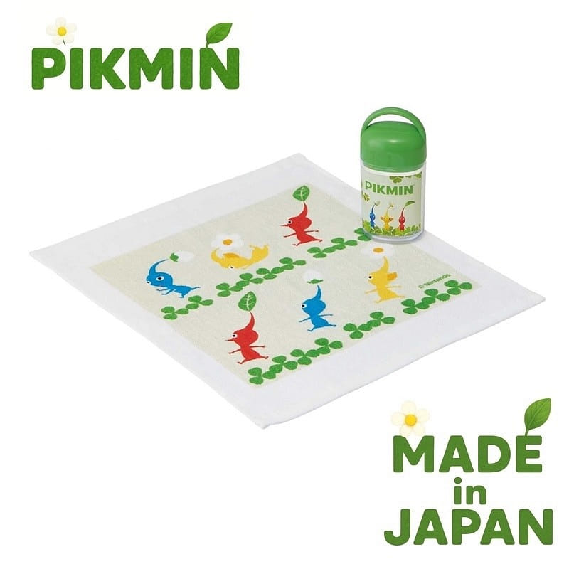 Pikmin Antibacterial Wet Hand Towel Set Japan Made 1 each