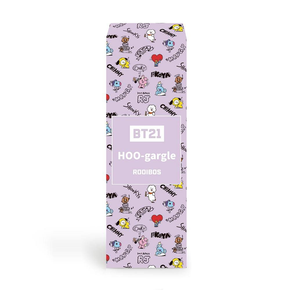 BT21 HOO Gargle No Alcohol Anti Cavity Mouthwash #Jasmine 8pcs / 1 box