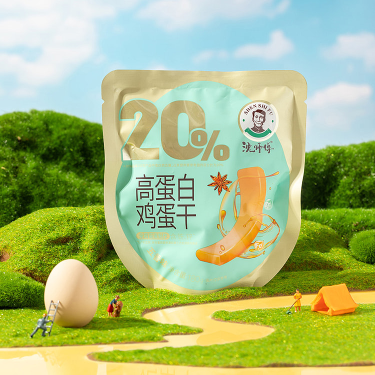 沈师傅鸡蛋干五香味 90g*1袋 90 克