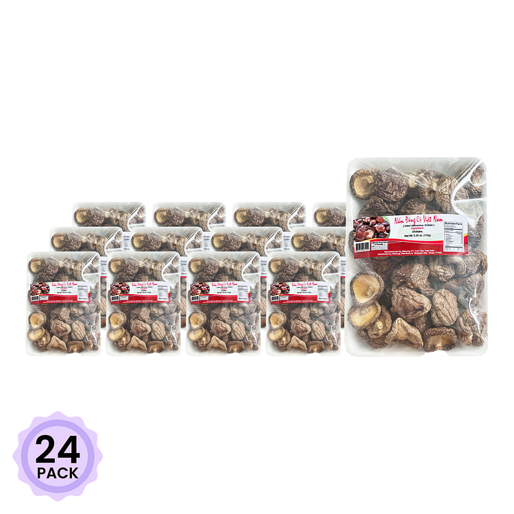 越南干香菇 5.35 盎司*24 包