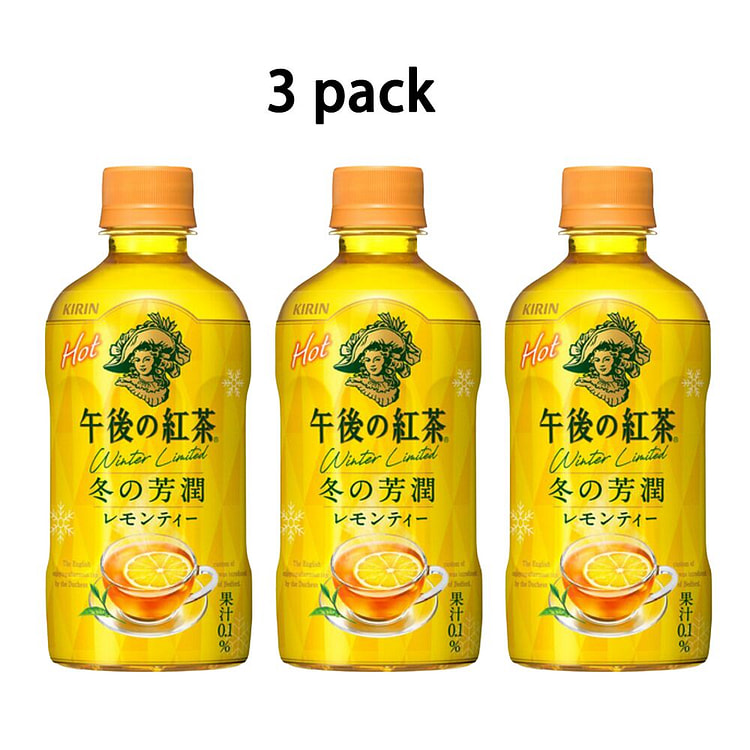 Kirin Afternoon Black Fragrant Lemon Tea 3 Pack