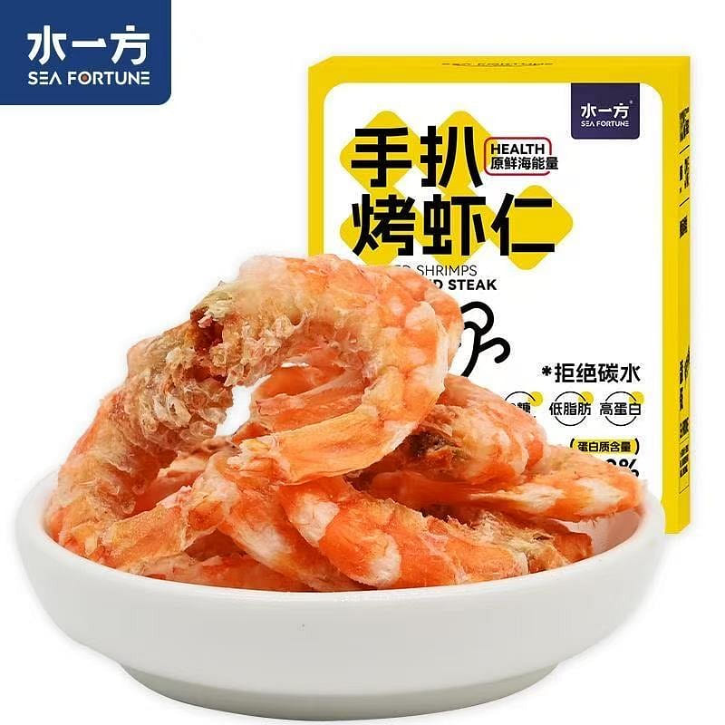 Shuiyi Fang Hand-Peeled Grilled Shrimp 70g*1 box 1 box