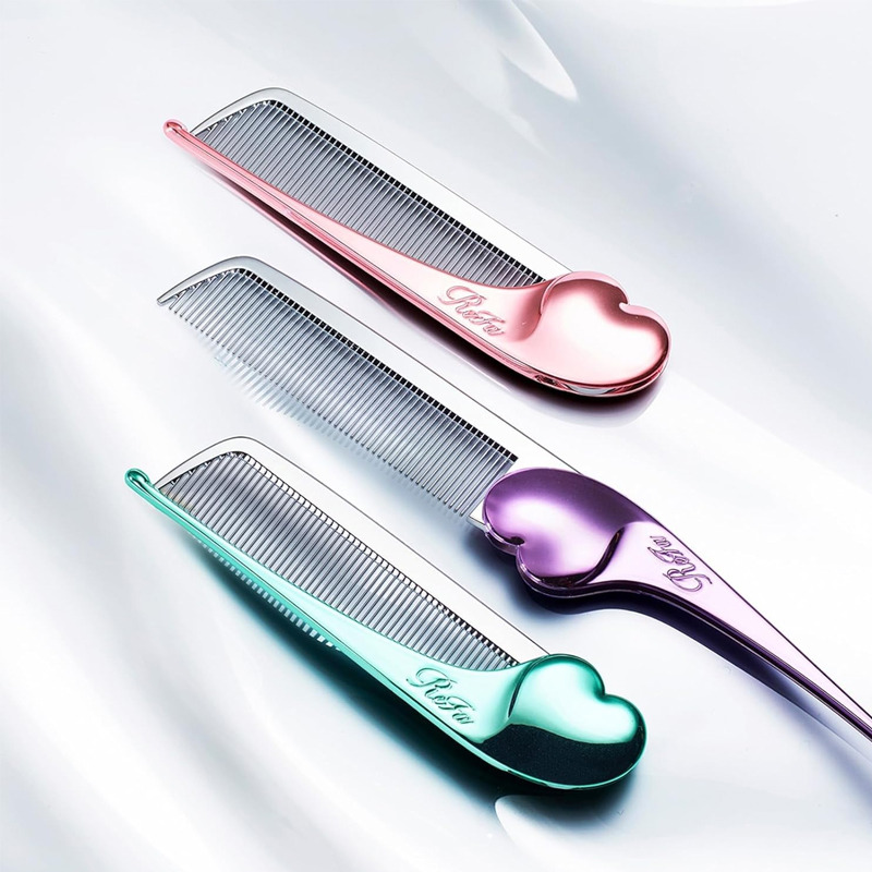 おまとめ　ReFa HEART COMB Aira エメラルド3 ローズ1 Get ReFa HEART COMB Aira Rose Gold Hair Comb 1 count Delivered