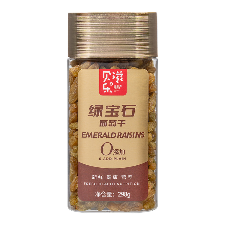 贝乐滋绿宝石葡萄干无核提子干零食298g*1罐