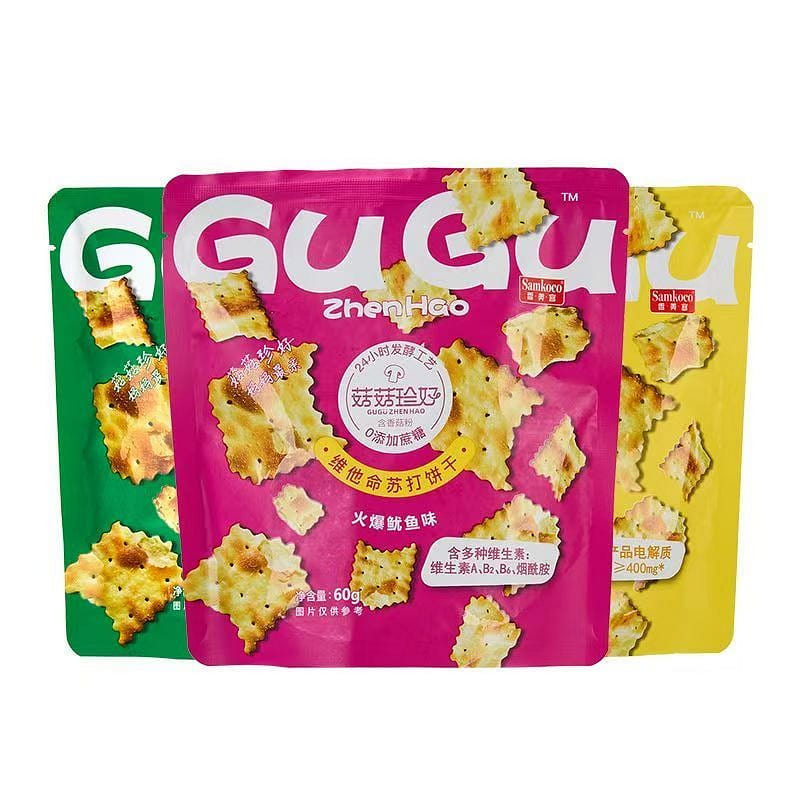 Xiangmeike Soda Crackers 60g 4 Packs 240 g