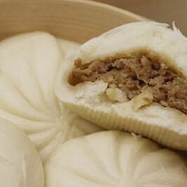 Scallion Pork Buns 2 count