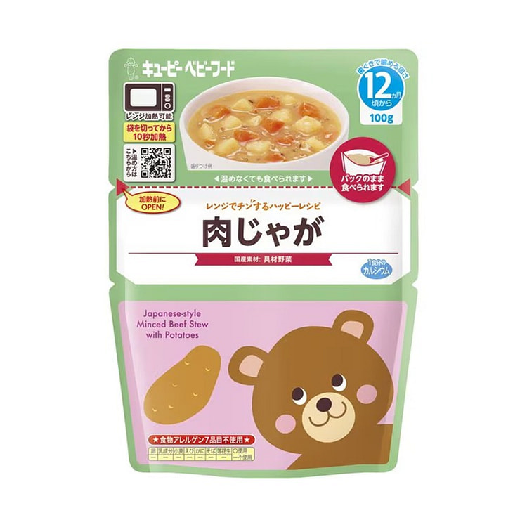 kewpie 12个月宝宝辅食 土豆高汤 100g