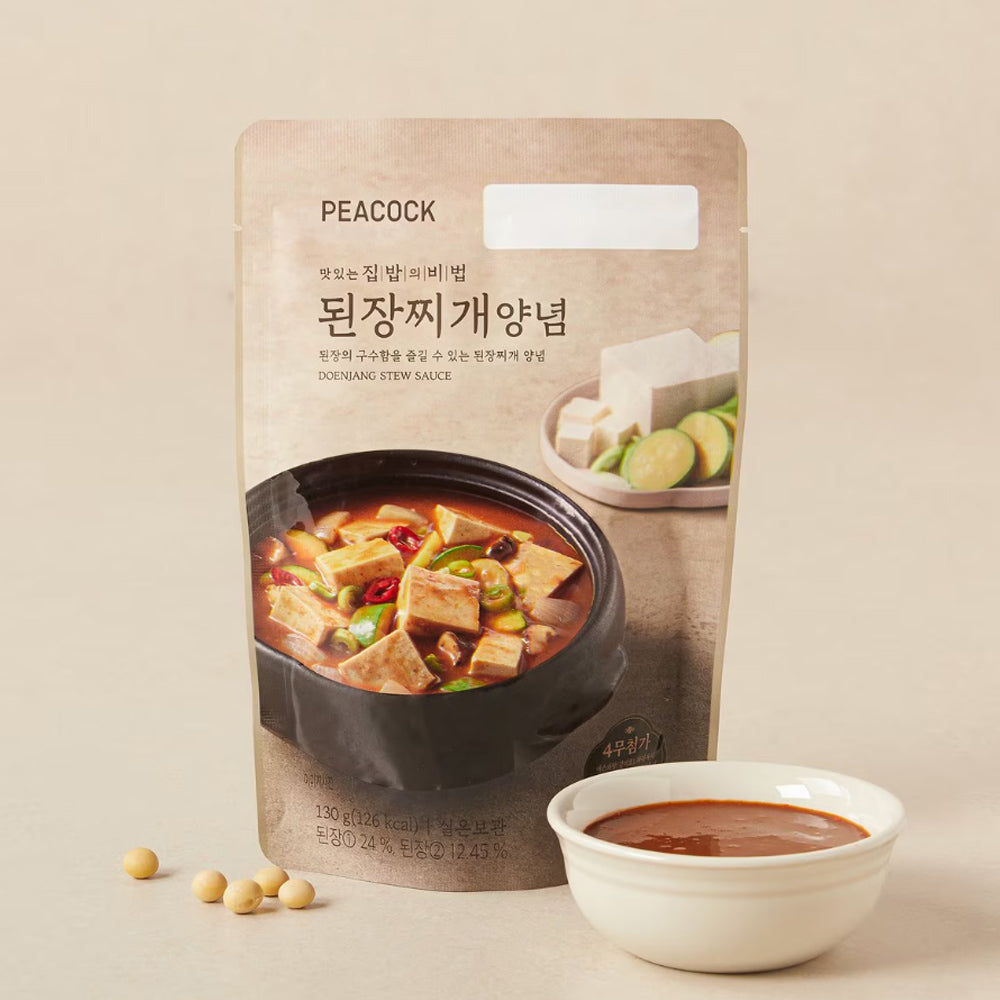Peacock Soybean Paste Stew Sauce 130g 1 個