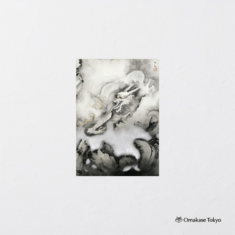 川濑巴水海报复制品 - (A3) 双色 272 克