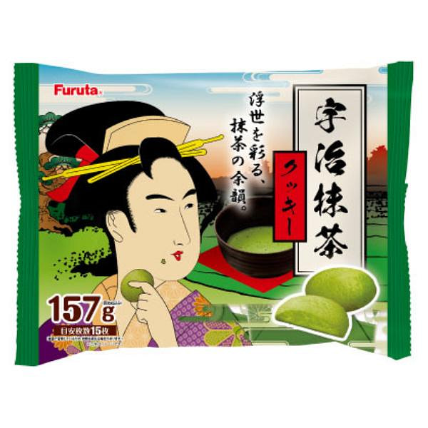 Furuta Uji Matcha Biscuits 157g 1 each