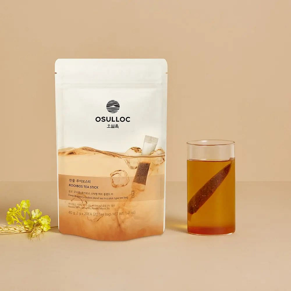 OSULLOC Cold Rooibos Tea Bags, 20 Counts 1 each