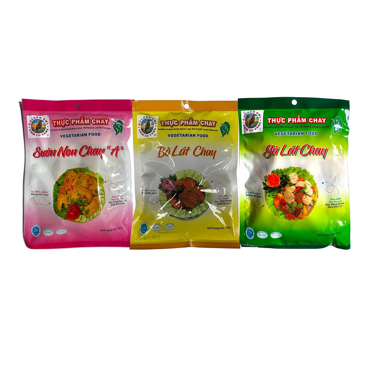 Premium Soy Protein Vegan Chicken Rib Beef Flavor 1 pack*3 counts