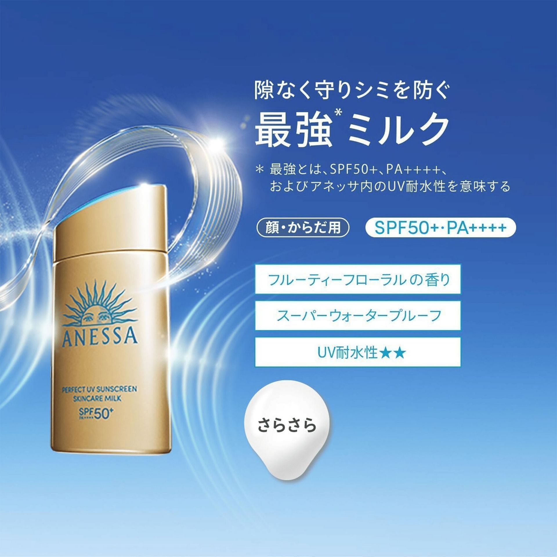 資生堂 アネッサ パーフェクトUVスキンケアミルク NA 60ml 1 bottle