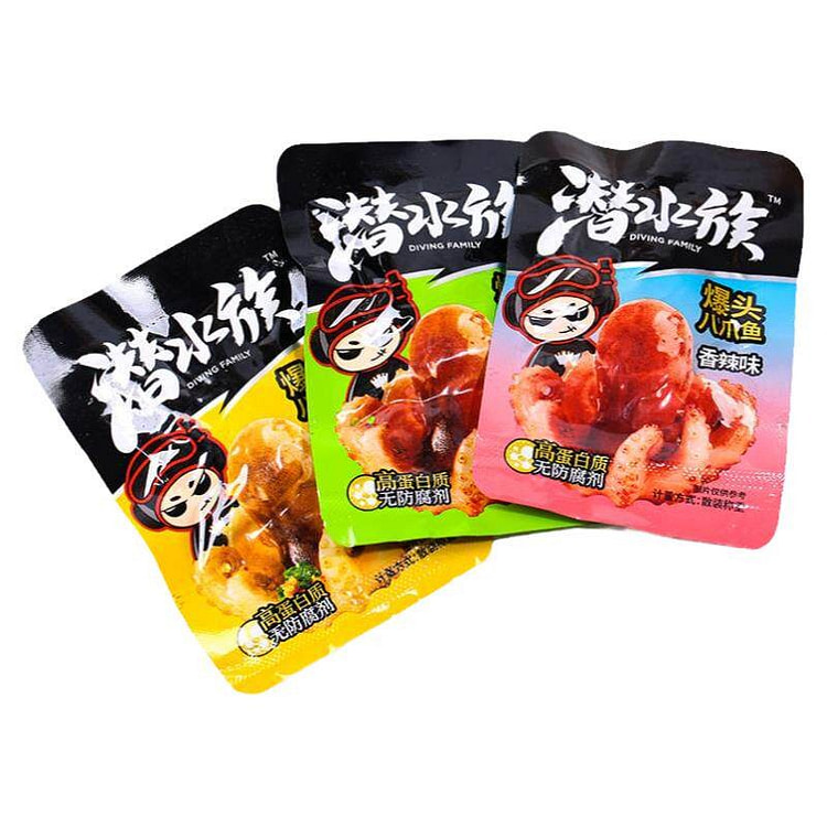 潜水族八爪鱼烧烤味15g*10袋 150 克