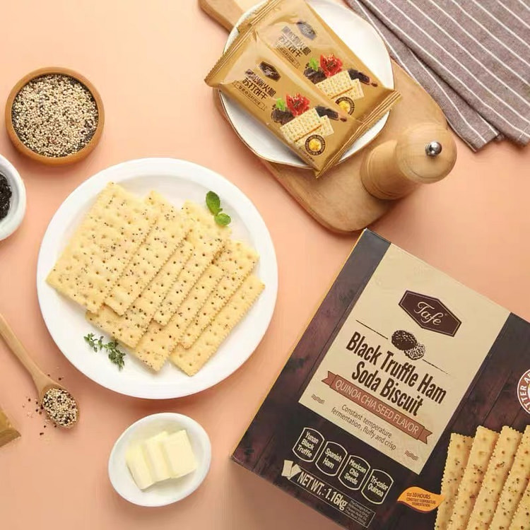 Black truffle ham soda crackers 1160 g