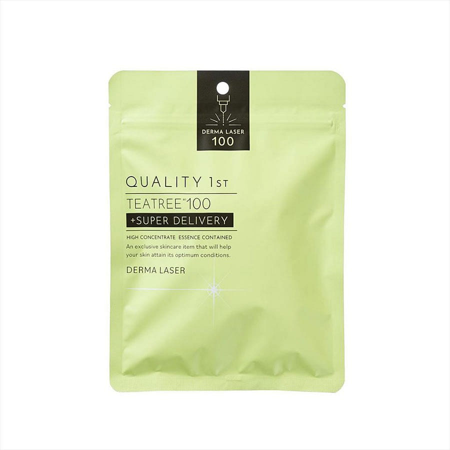 Japan QUALITY 1st Derma Laser Super TEATREE100 Mask 7 pcs 1 each