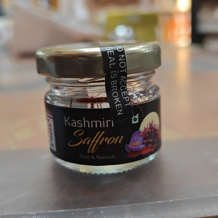 Pure Kashmiri Saffron 1 g