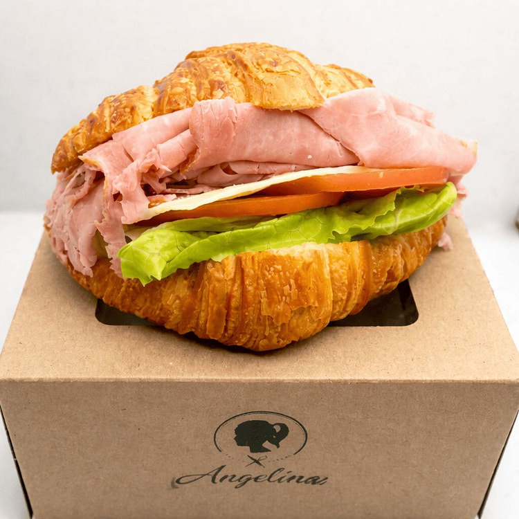 Ham & Cheese Croissant Sandwich 1 count