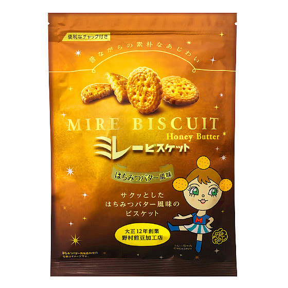 MD 野村煎豆 Mire饼干 蜂蜜黄油味 115g 1 份