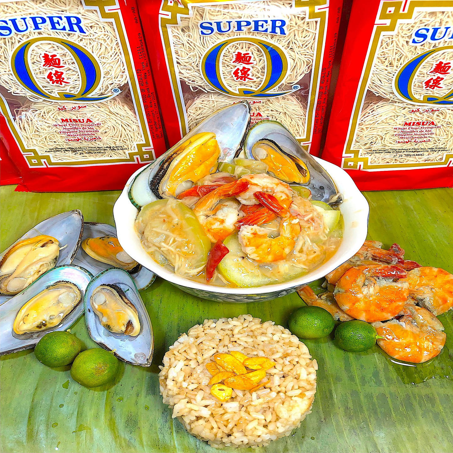 FILIPINO "MISUA" NOODLES DELICIOUS QUICK FILLING 160 g