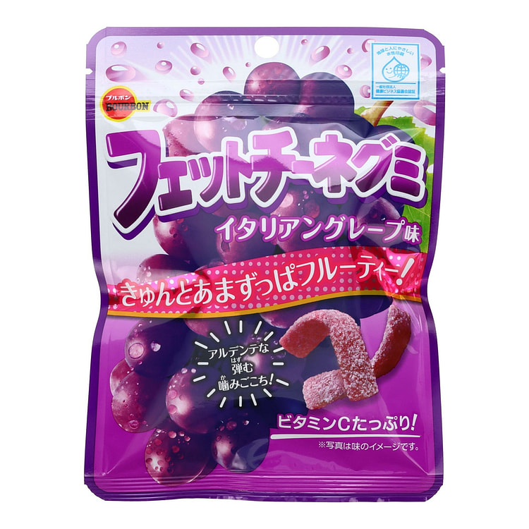 波旁宽面软糖意大利葡萄味