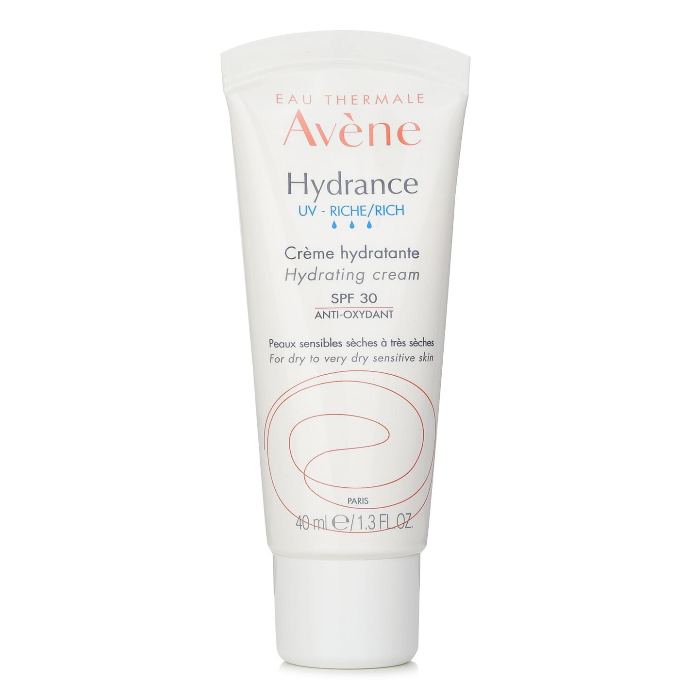Avene Hydrance UV RICH Hydrating Cream SPF 30 – For Dry to Very Dry Sensitive Skin 40ml/1.3oz 40 ml