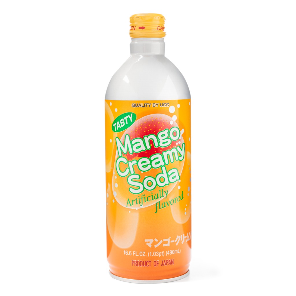 Weee! UCC Mango Cream Soda 490ml