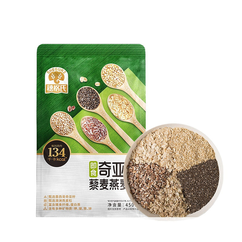 Chia seed Oatmeal 450g*1 bag 450 g