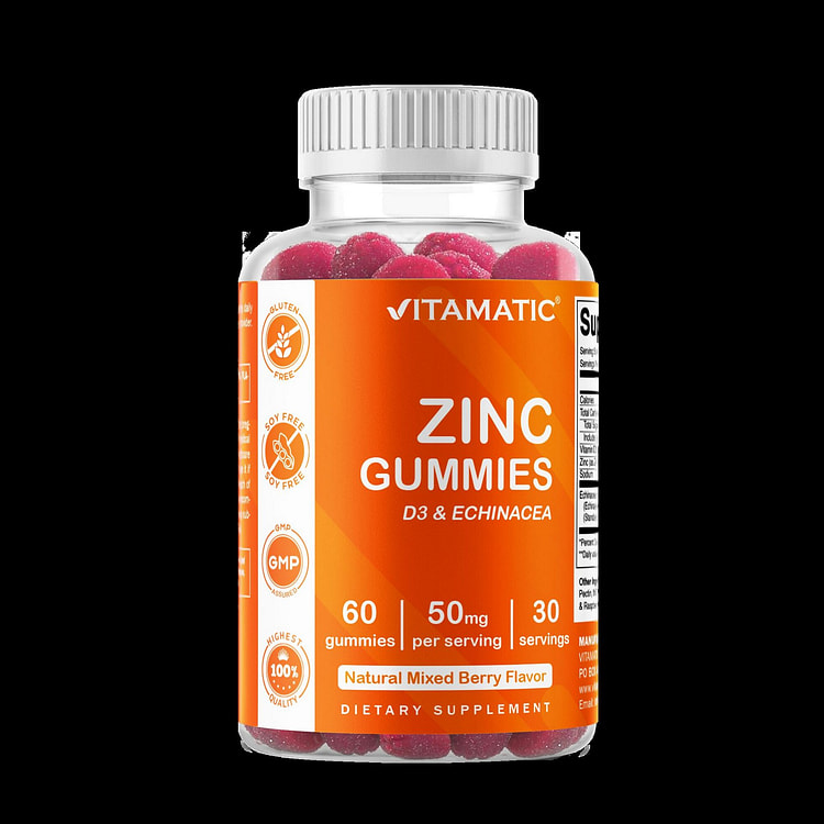 Zinc 50 mg - 60 Vegan Gummies