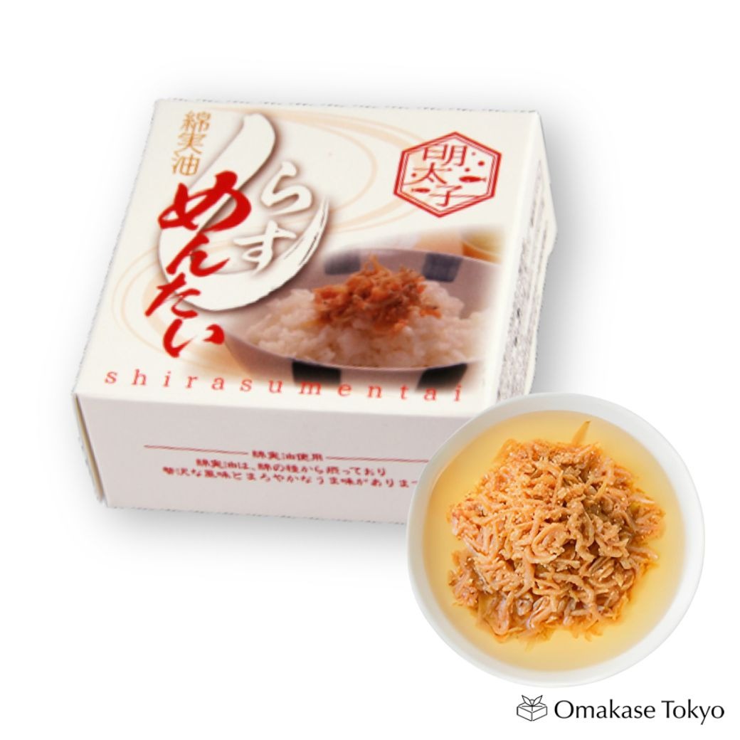 油麪條 Shirasu 明太魚含棉籽油 80 克
