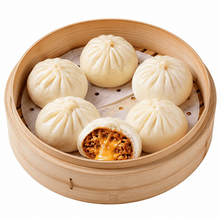 Cheese Chicken Bun with Molten Filling 1 each