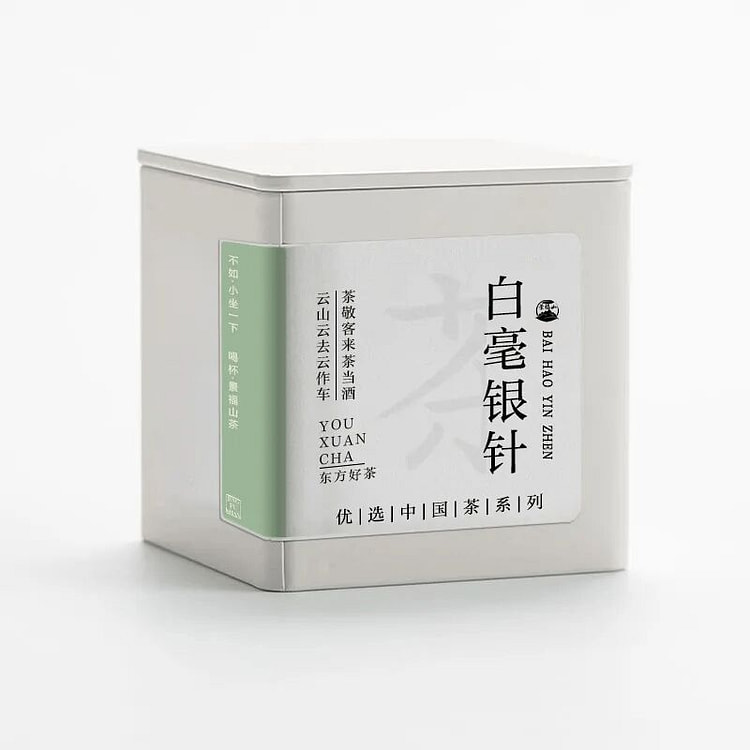 景福山特级白毫银针老白茶50克*1罐 50 克