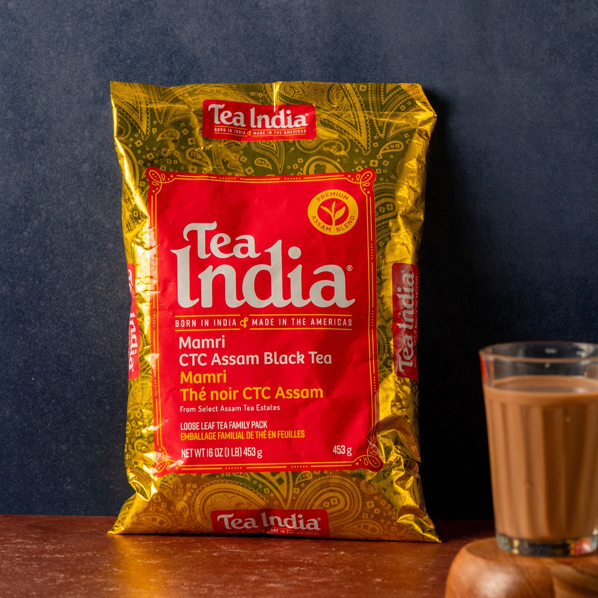 Tea India Loose Leaf CTC Assam Tea - 1lb 1 pack