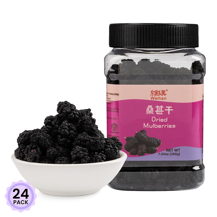 【山姆爆款】维汉 桑葚干无添加 绝佳保健品 200 克*24 包