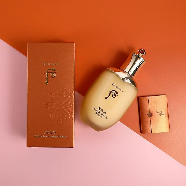 韩国whoo后天气丹华泫水乳单品水150ML补水