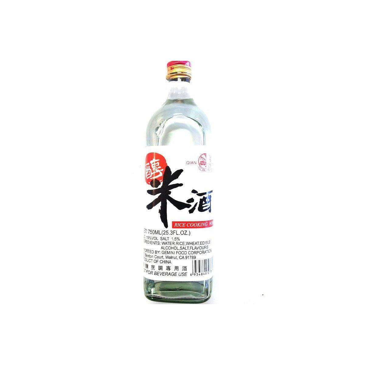 Qianhu Michiu Rice Cooking Wine 25.3OZ 750 ml