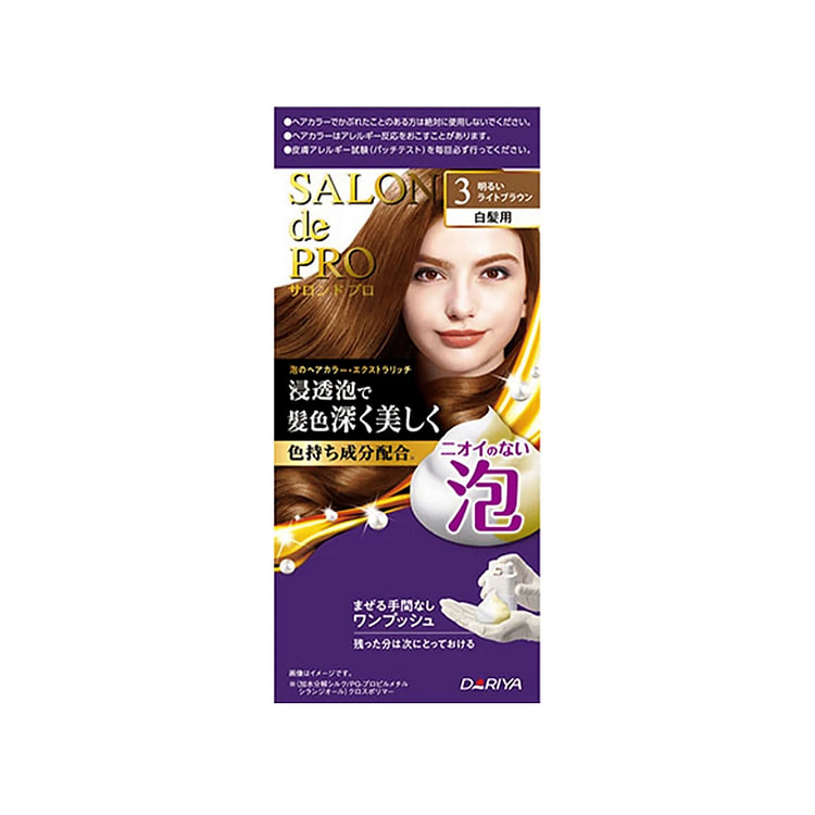 塔莉雅泡沫染发剂  3 号色 1 份