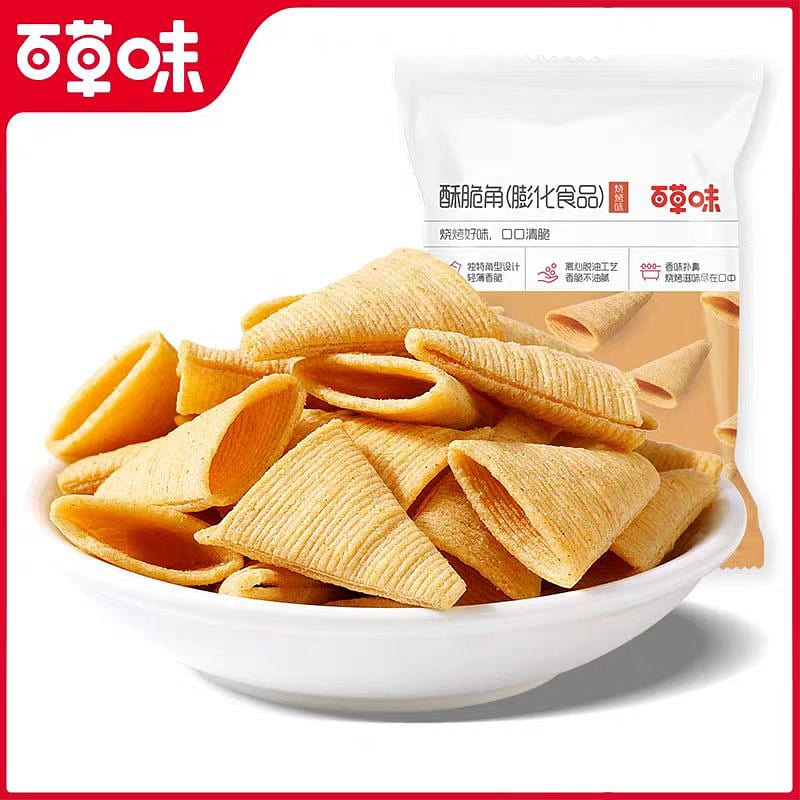 百草味酥脆角50g/袋休闲零食膨化食品 50 克