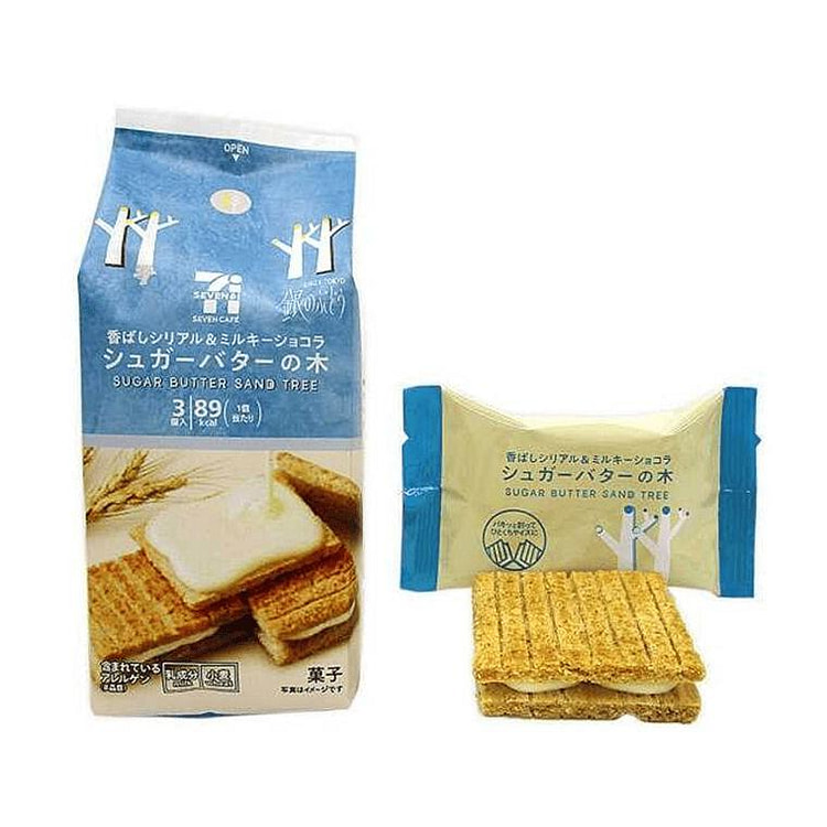 7-Eleven Sugar Butter Tree Butter Cookie 3pcs 1 each