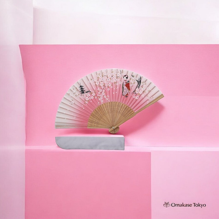 TOuWA 折扇 - 粉色美人彩 110 克