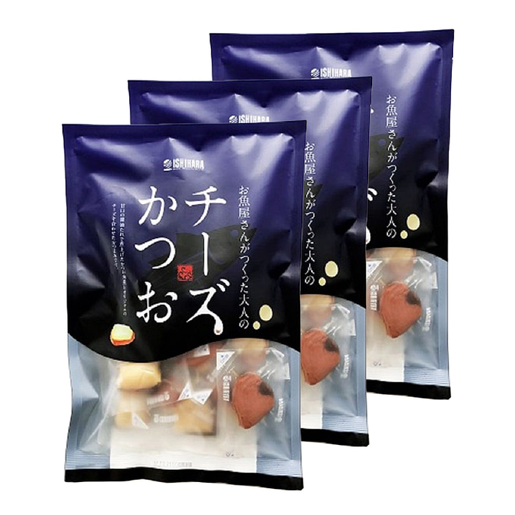 Ishihara Cheese Bonito 220gx3 (Best before 01/31/2025)