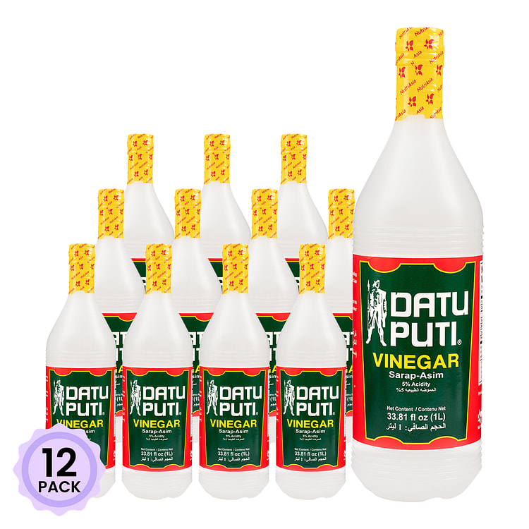 Datu Puti  菲律宾醋 33.8 盎司*12 包