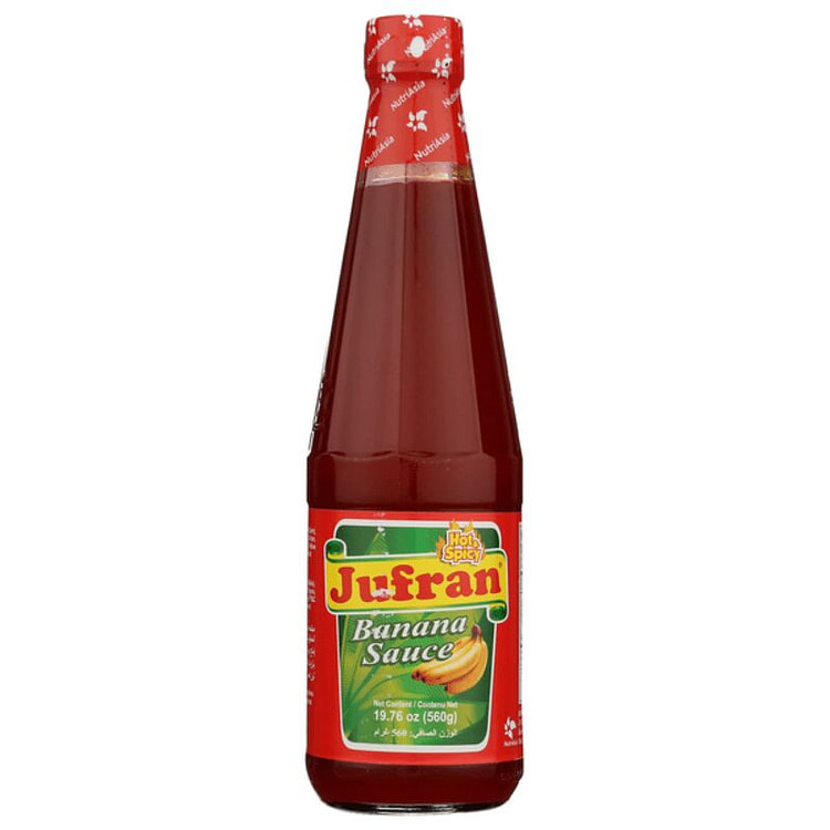 [JUFRAN] Banana Sauce Hot - 19.75 oz 1 each