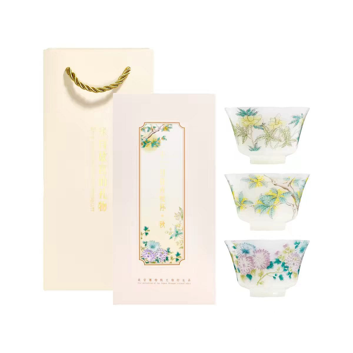 December Flower Pattern Cup – Autumn Gift Box 1 each